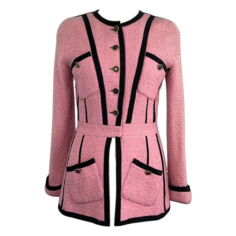 chanel pink jacket|pink Chanel style jacket.